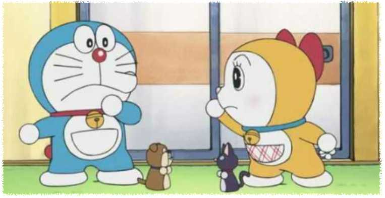 ドラミちゃんに耳が無い理由が超泣ける!後ろ姿の画像だと完全にリボンで昔はチェック柄だった ここでしか話せない芸能人の素顔